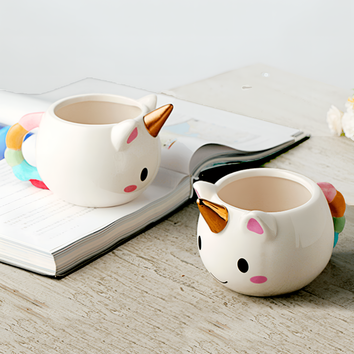 Handmade Ceramic Unicorn Mug | Mugs | NordicAbode.com