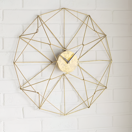 Itu Modern Geometric Wall Clock | Wall Clocks | NordicAbode.com