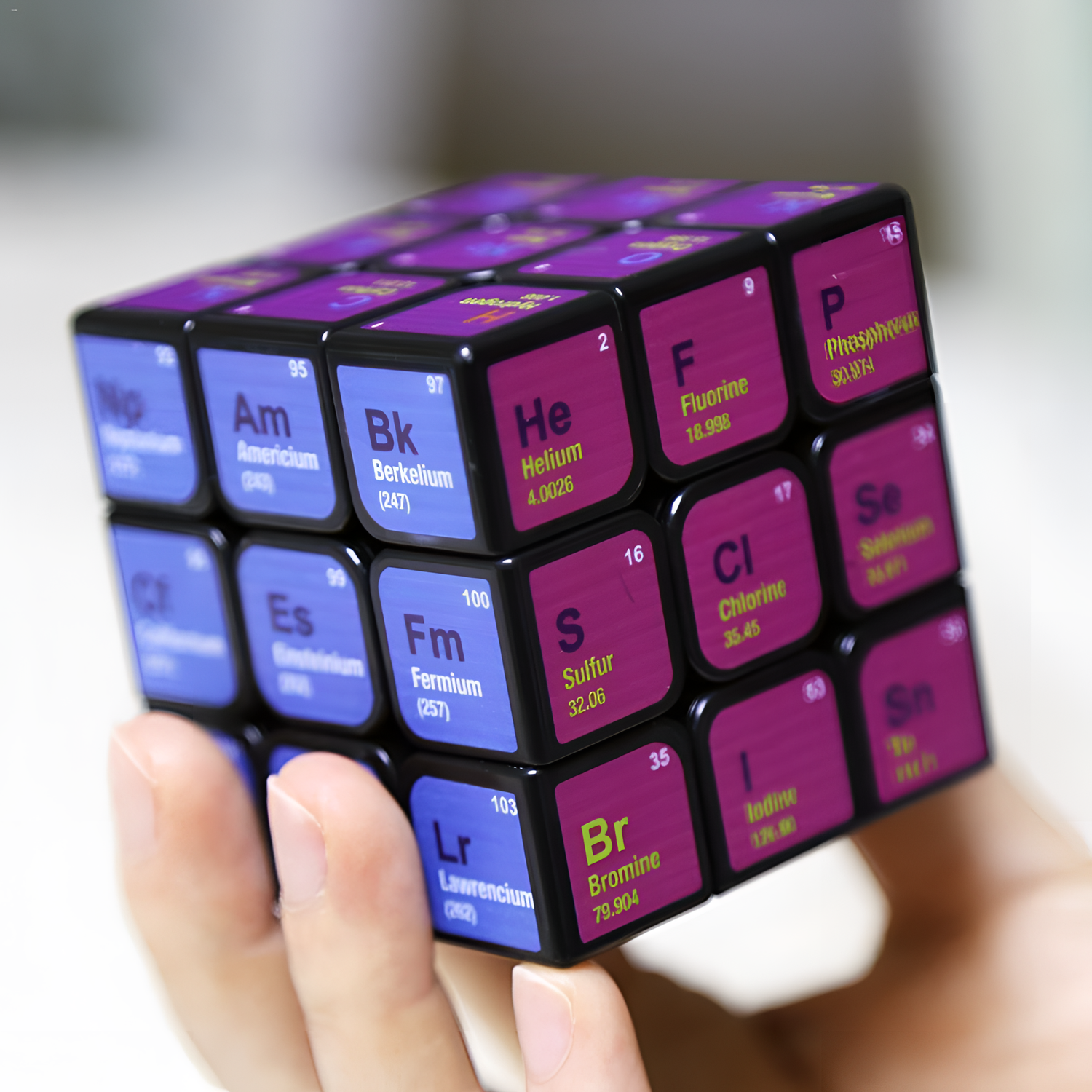 Periodic Chemical Element Rubik's Cube | Collectibles | NordicAbode.com