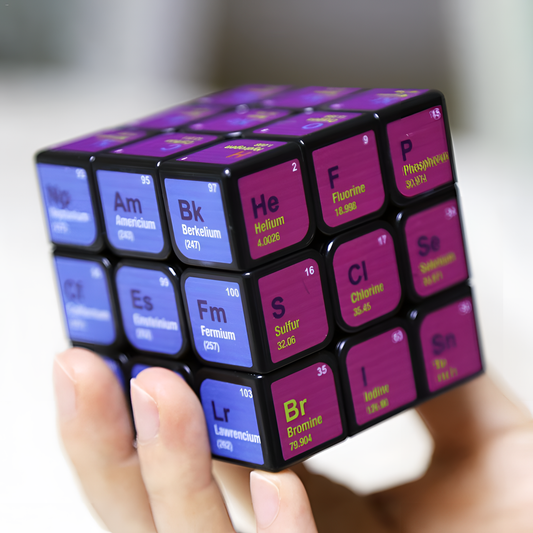 Periodic Chemical Element Rubik's Cube | Collectibles | NordicAbode.com