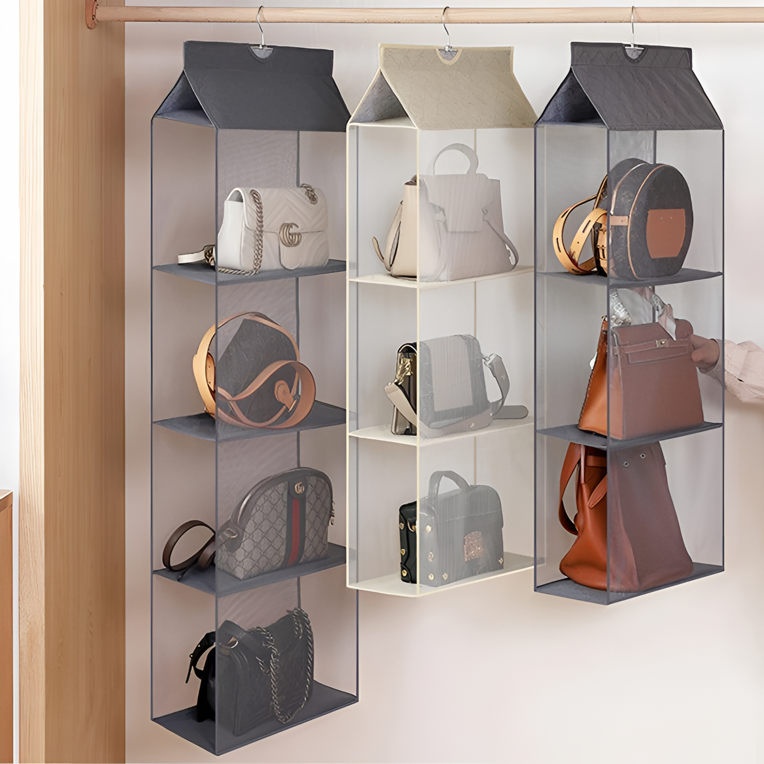 Luxerack√¢¬Ñ¬¢ Elegant Handbag Organizer Stand | Storage | NordicAbode.com