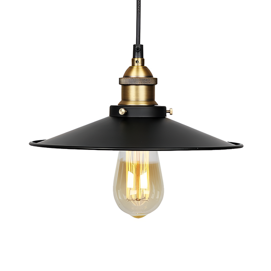 Vintage Industrial Black Iron Pendant Lights | Lighting | NordicAbode.com