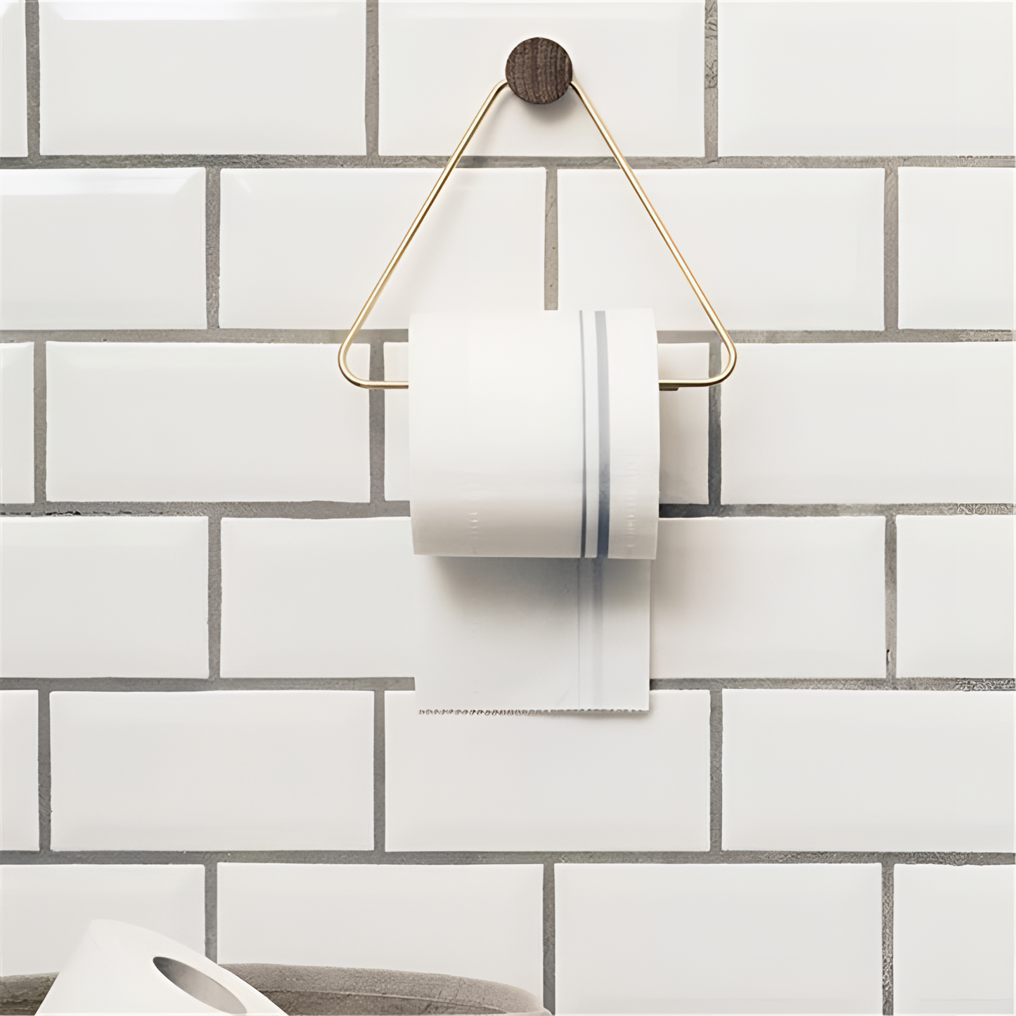 Iron Nordic Style Paper Roll Organizer | Organization | NordicAbode.com