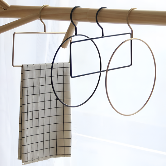 Geometric Gold Geometric Iron Wall Hook | Hooks | NordicAbode.com