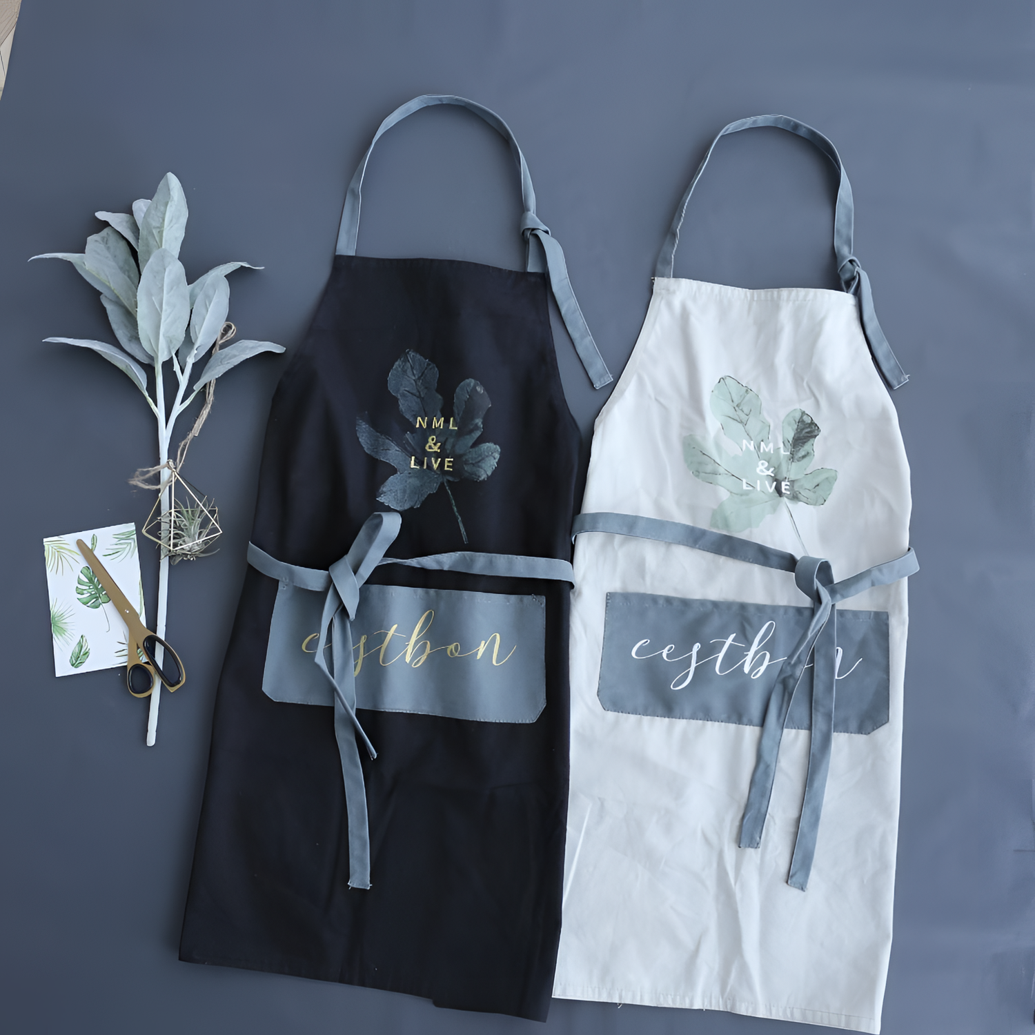 Cotton Nordic Cotton Apron | Kitchen | NordicAbode.com