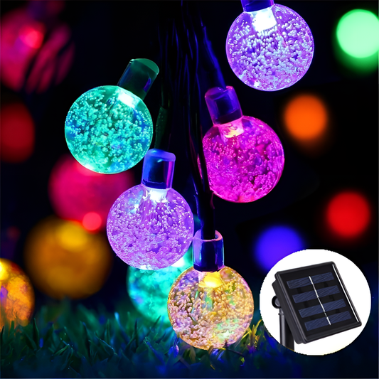 Colorsol Solar Globe String Lights | Lighting | NordicAbode.com