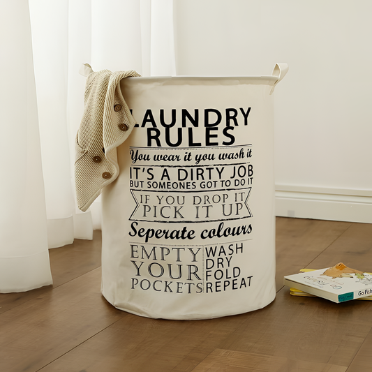 Bosley Foldable Laundry Hamper - Bosley | Laundry | NordicAbode.com