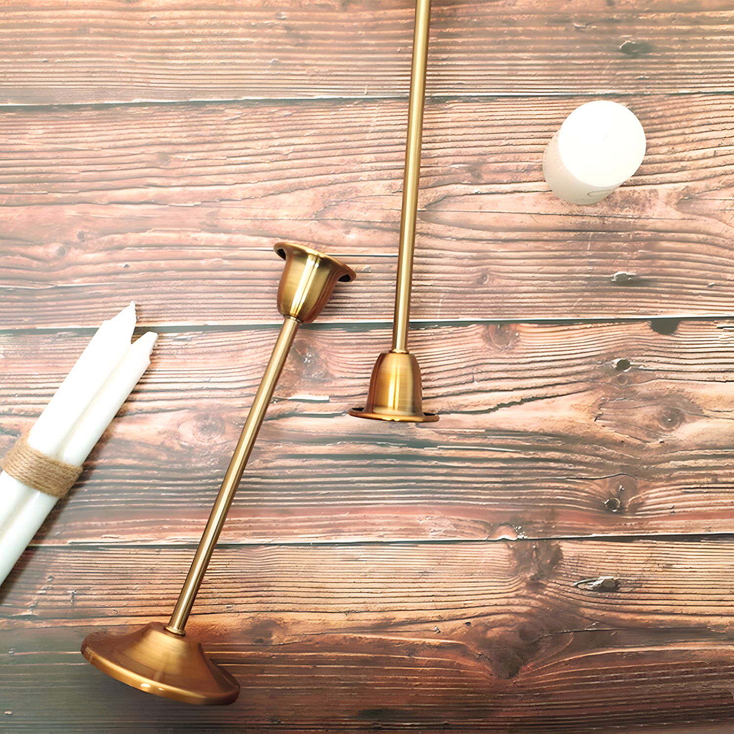 Set Bronze Candleholder Set | Candleholders | NordicAbode.com