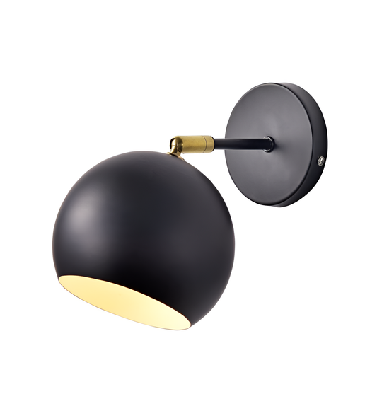 Finn Adjustable Round Wall Lamp | Lighting | NordicAbode.com