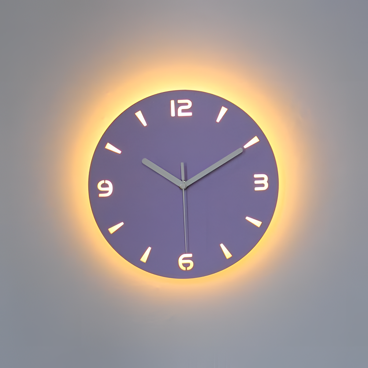 Oriana Silent LED Back Light Clock | Clocks | NordicAbode.com