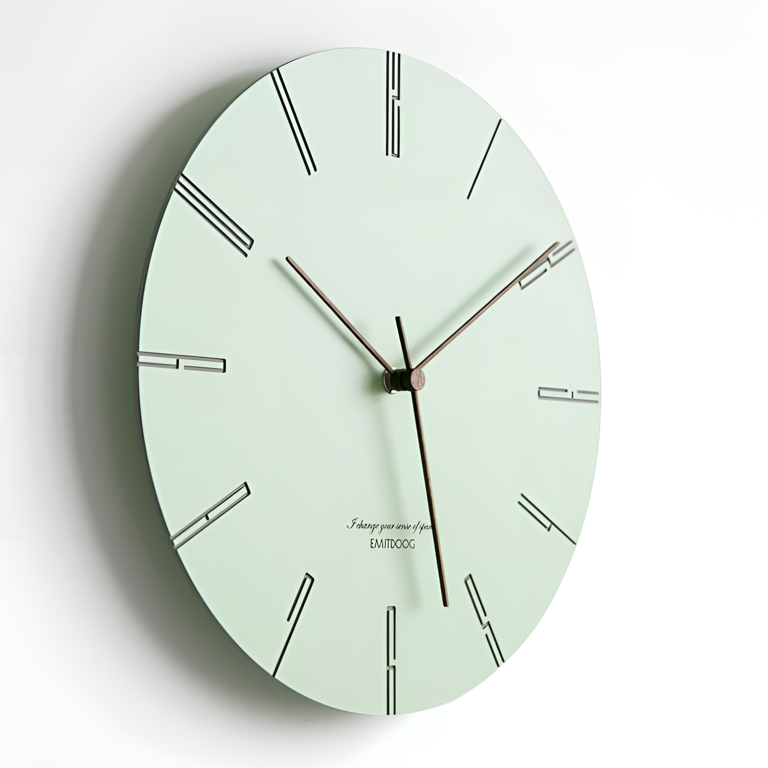 Dwyn Nordic Minimalist Bamboo Clock | Clocks | NordicAbode.com