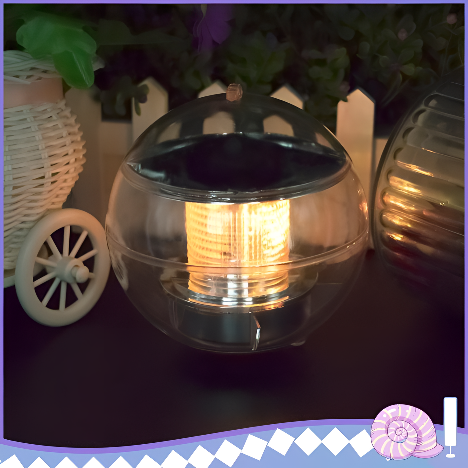 Amina Floating Solar Light for Gardens | Outdoor Lighting | NordicAbode.com