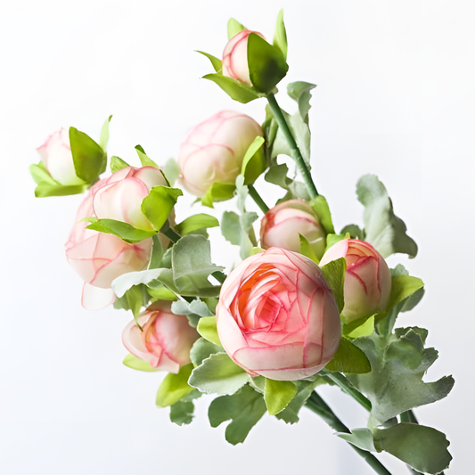 Artificial Silk Tea Rose Artificial Flowers | Florals | NordicAbode.com