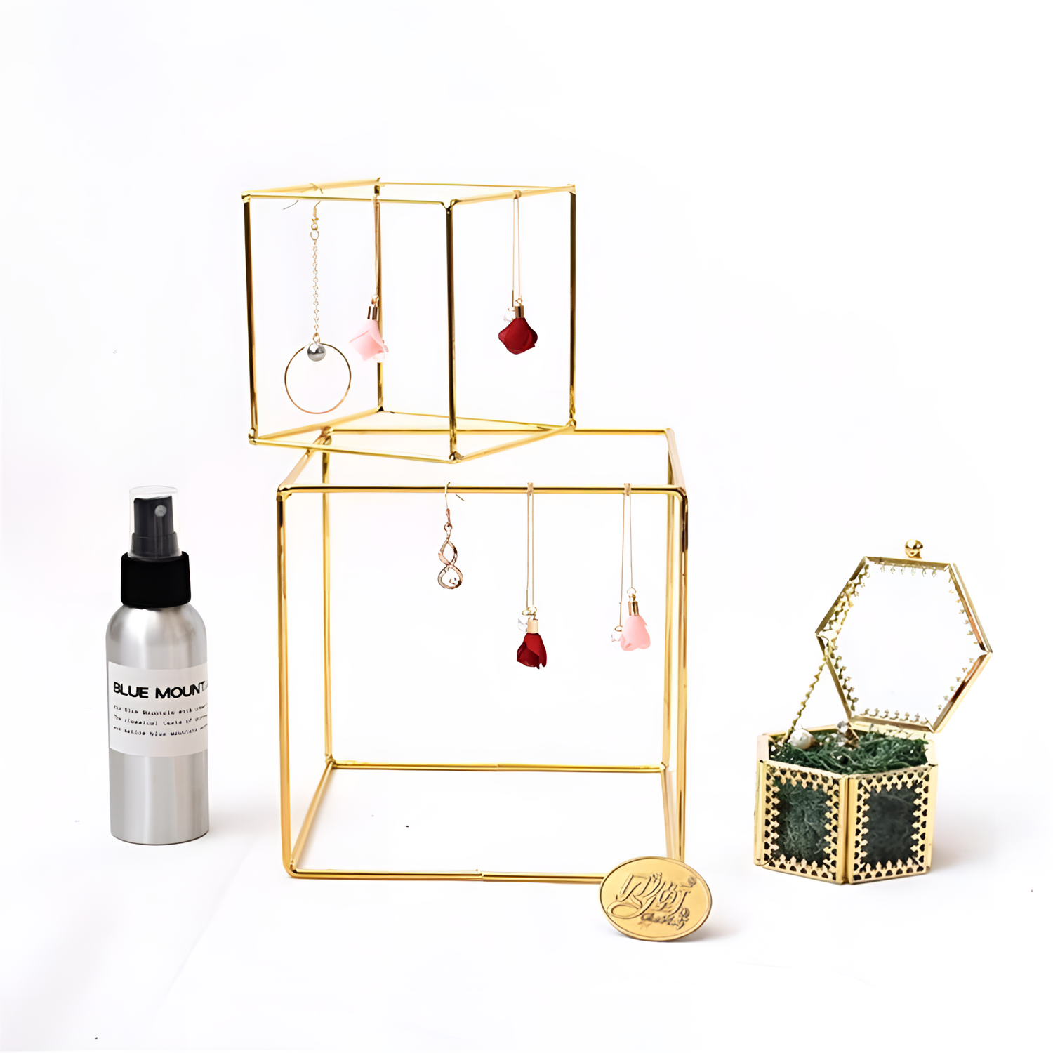 Square Stylish Jewellery Organizer | Jewellery | NordicAbode.com