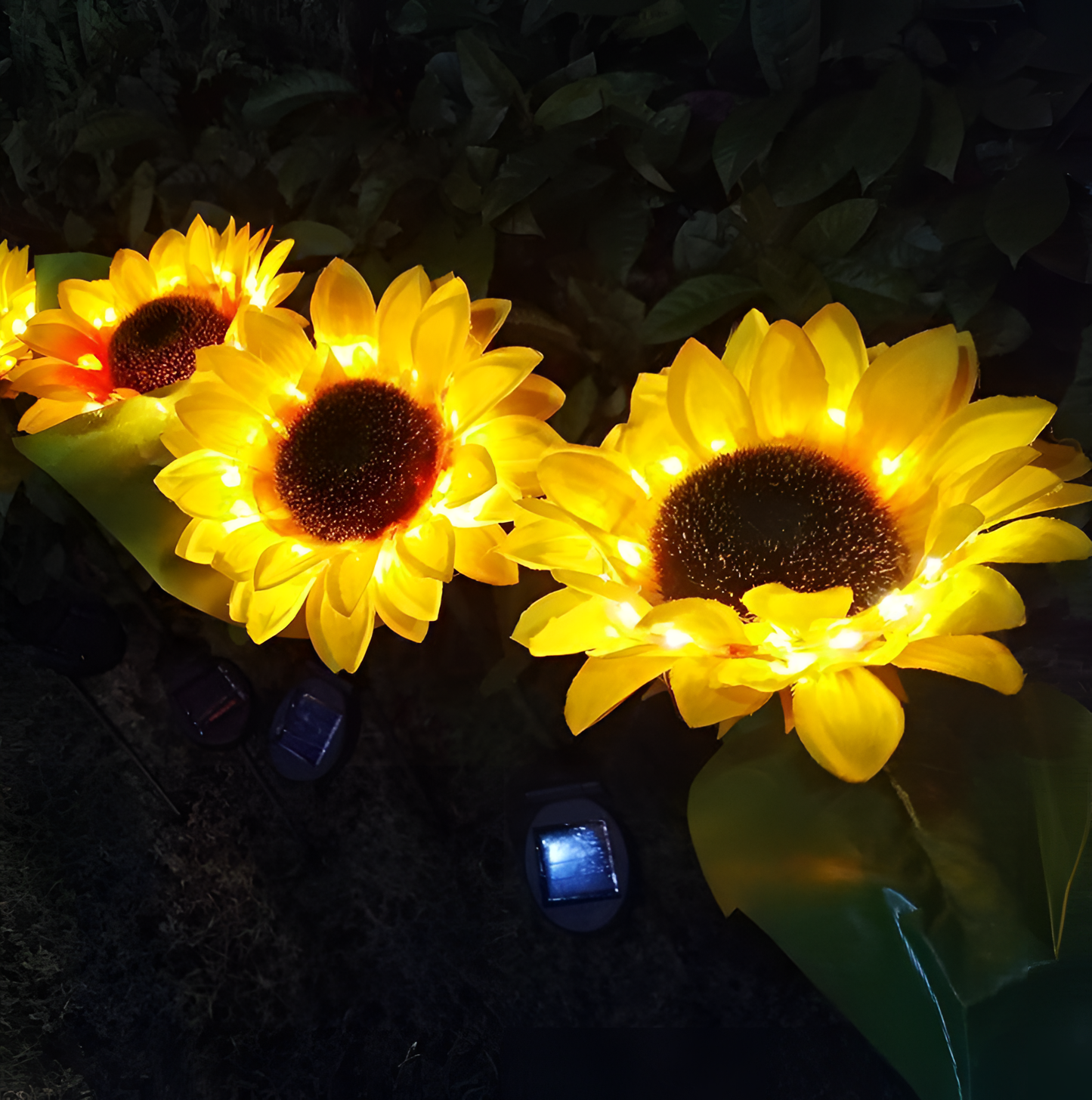 2 Sunflower Garden Lights (2-Pack) | Outdoor Lighting | NordicAbode.com