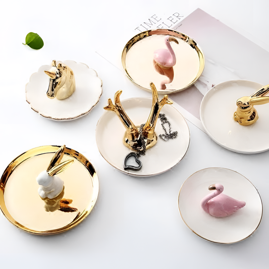 Animal Ceramic Animal Jewelry Organizers | Accessories | NordicAbode.com