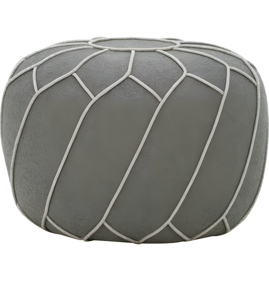 Saturn Gray Ottoman | Ottomans | NordicAbode.com