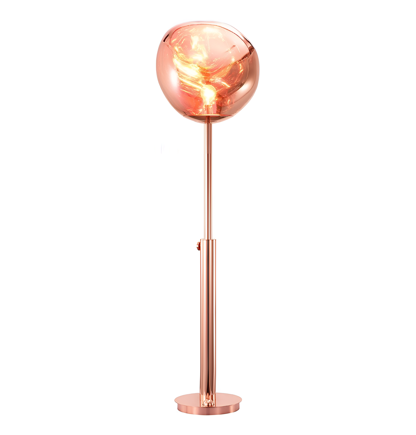Matilda Copper Lava Floor Lamp | Lighting | NordicAbode.com
