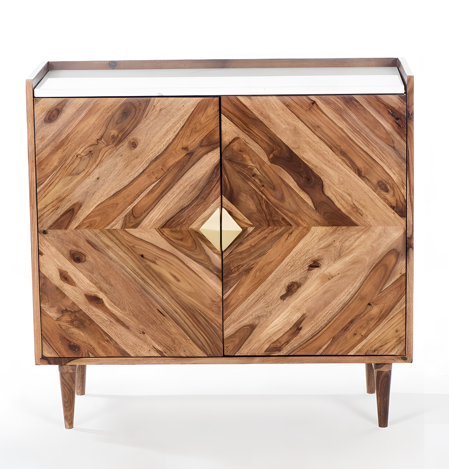 Abha Handcrafted Acacia Sideboard | Furniture | NordicAbode.com