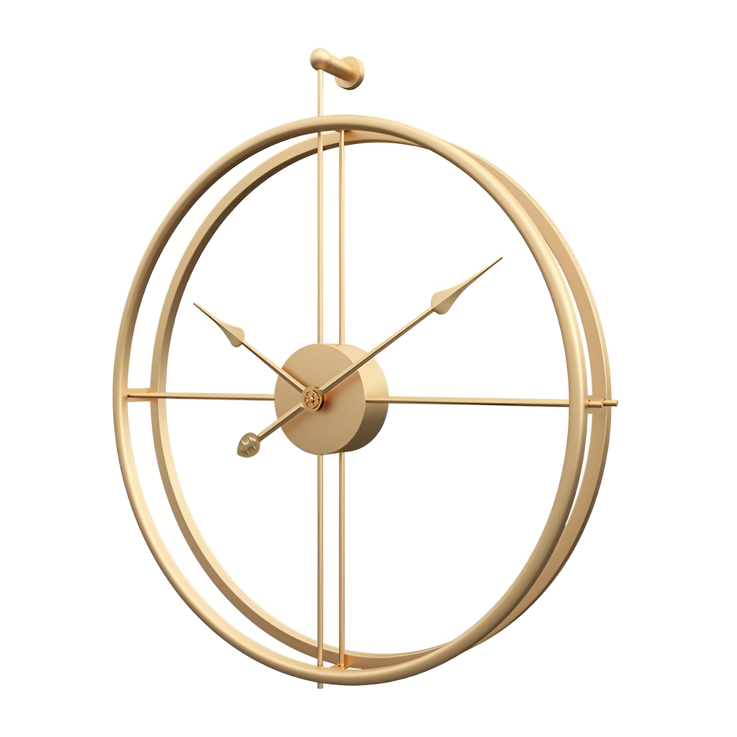 Antrim Glamorous Gold Wall Clock | Clocks | NordicAbode.com