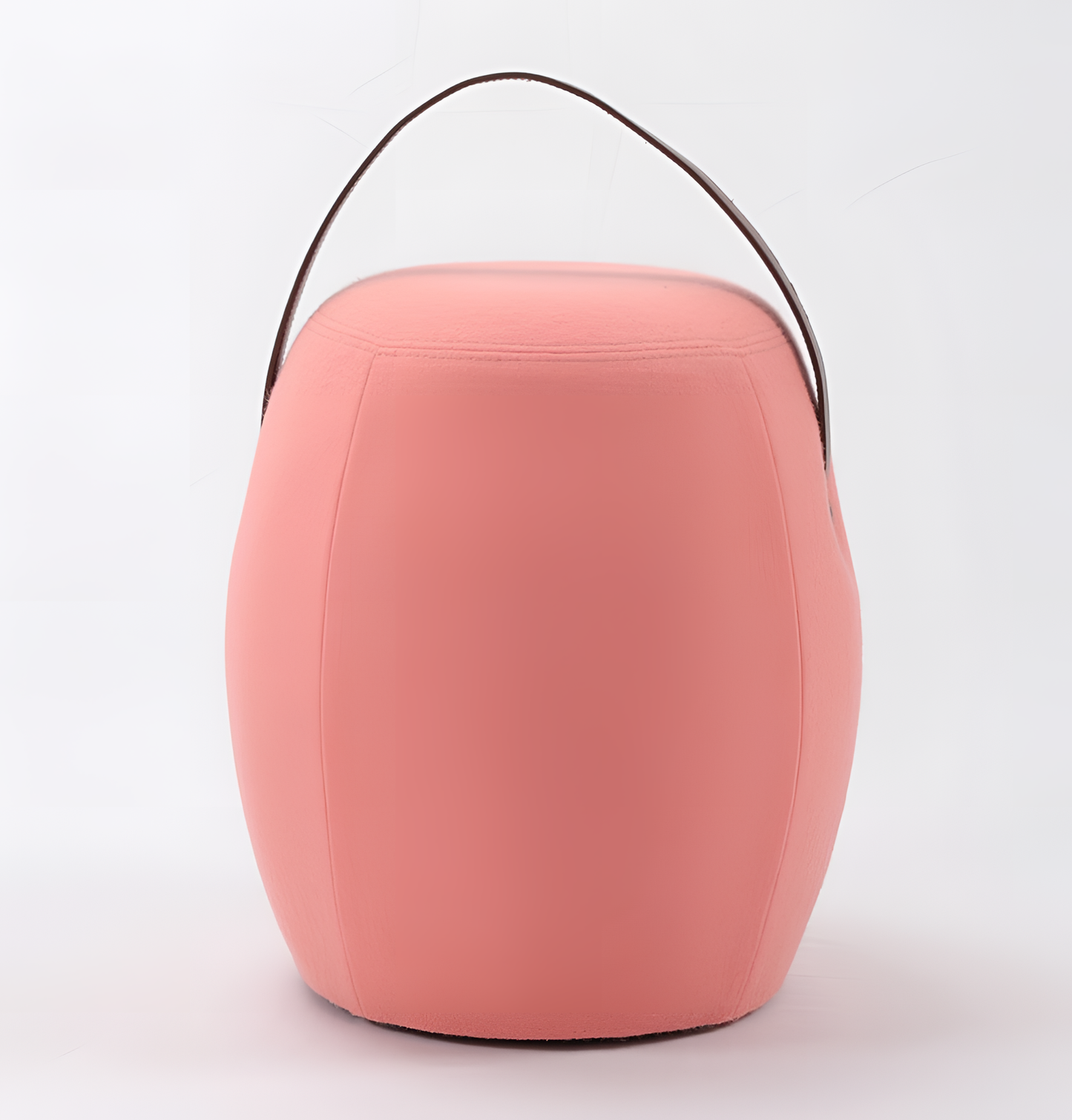Kiley Pink Cashmere Pouf | Poufs | NordicAbode.com