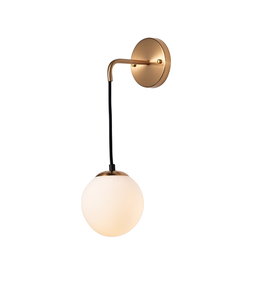 Brinley Gold Pendant Wall Lamp | Lighting | NordicAbode.com
