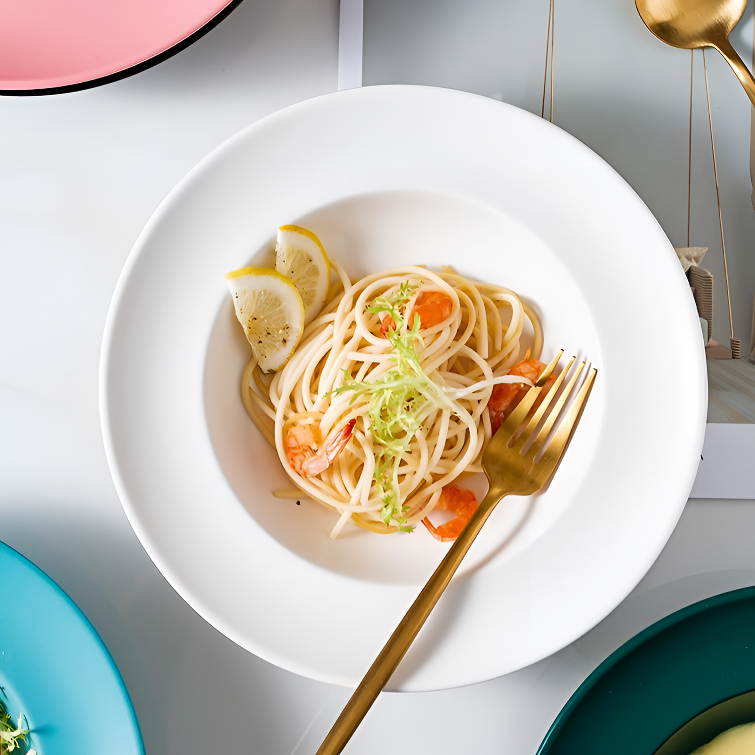 Queensferry Handcrafted Stoneware Deep Plate | Dining | NordicAbode.com