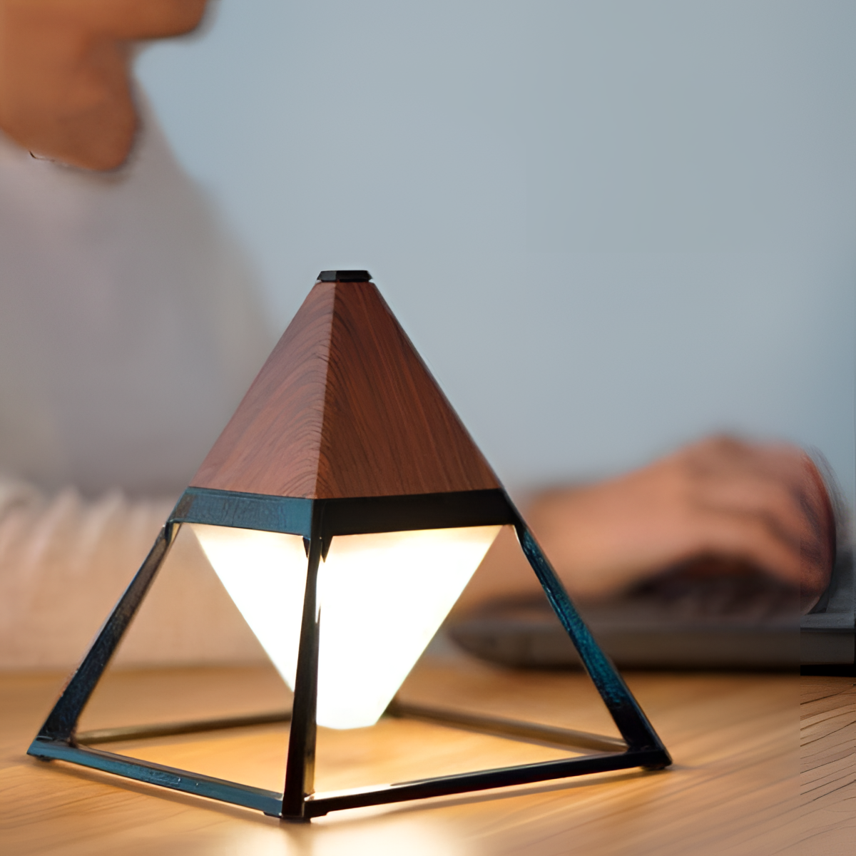 Pyramid Portable Pyramid Lamp | Lighting | NordicAbode.com