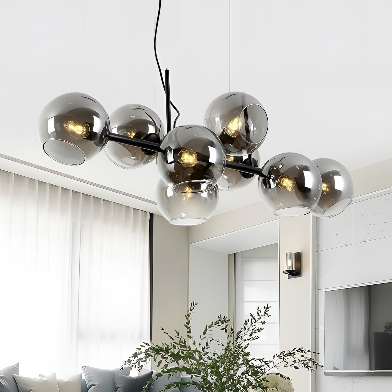 Modern Sleek Glass Pendant Light | Lighting | NordicAbode.com