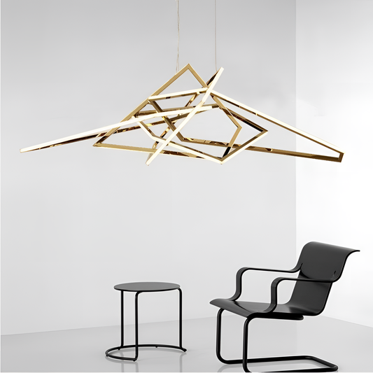 Tripartition Gold Tripartition Suspension Light | Lighting | NordicAbode.com