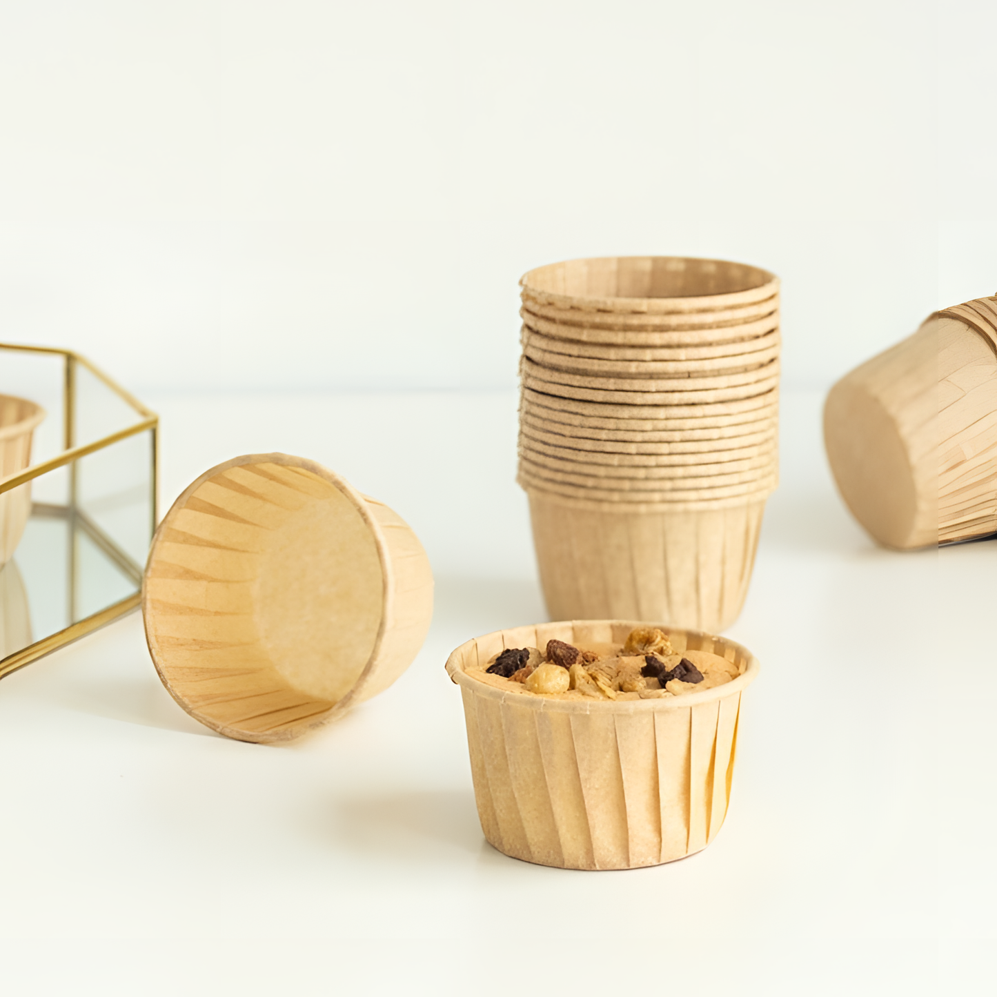 50Pcs Eco-Friendly Cupcake Cases | Baking | NordicAbode.com