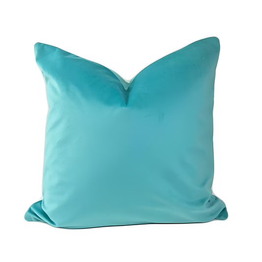 Emerald Blue Velvet Cushion Cover | Cushion Covers | NordicAbode.com