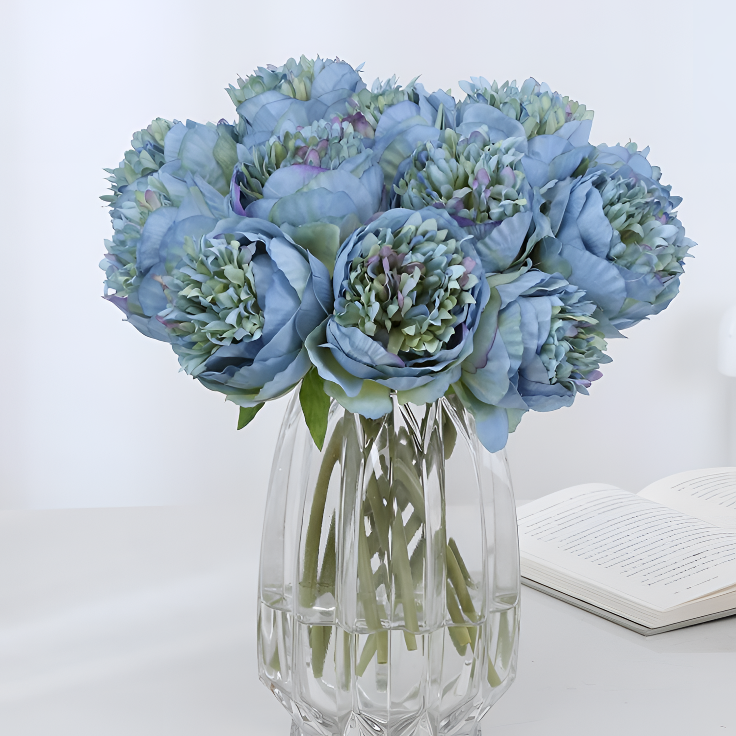 Artificial Realistic Peony Bouquet | Florals | NordicAbode.com