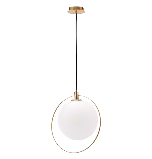 Satellite Modern Pendant Light - Cream White/Gold | Lighting | NordicAbode.com
