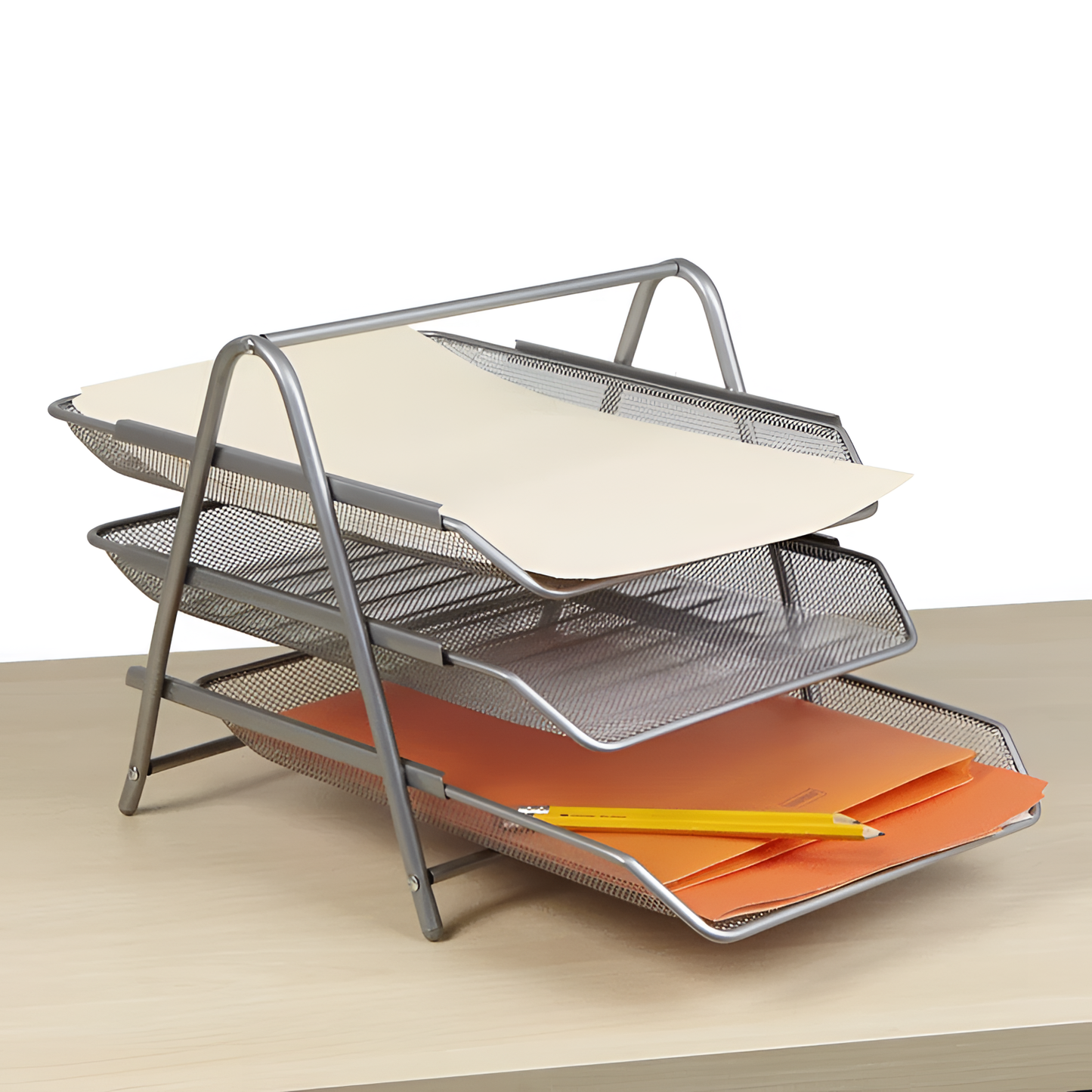 Ape 3 Tier File Organizer for Office | Office Supplies | NordicAbode.com