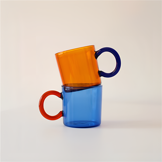 Recife Colorful Glass Cup Set | Tableware | NordicAbode.com