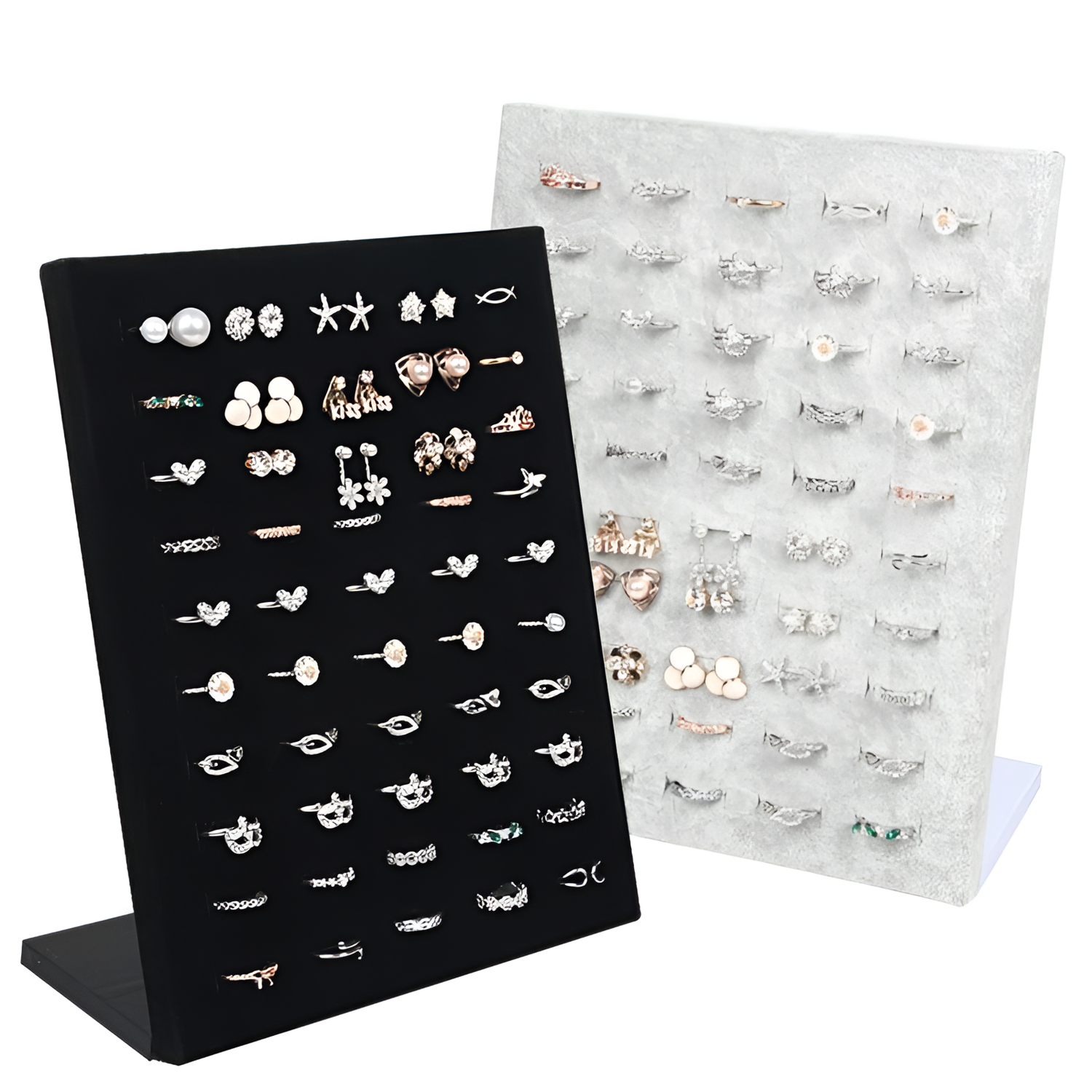 Velvet Jewelry Organizer Display | Jewelry | NordicAbode.com