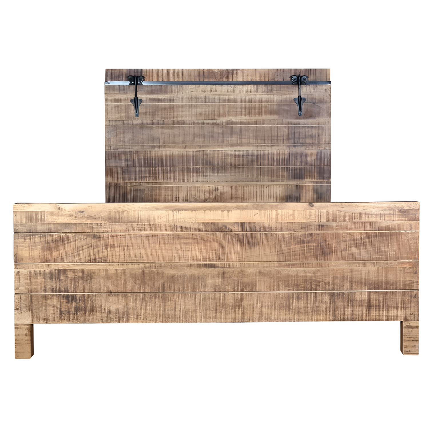 Sneha Modern Farmhouse Queen Bed | Bedroom Furniture | NordicAbode.com