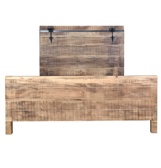 Sneha Modern Farmhouse Queen Bed | Bedroom Furniture | NordicAbode.com