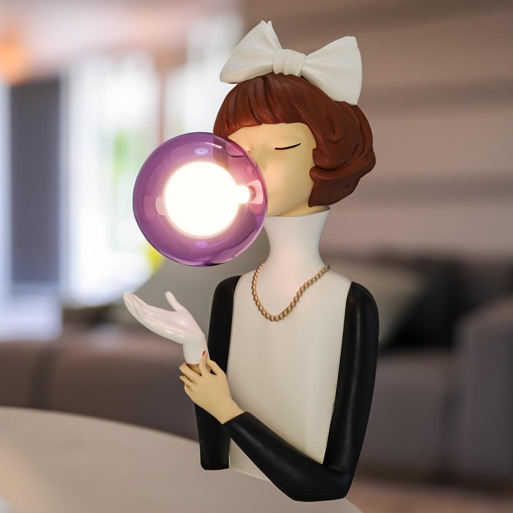 Parisian Bubble Girls - Colored Glass