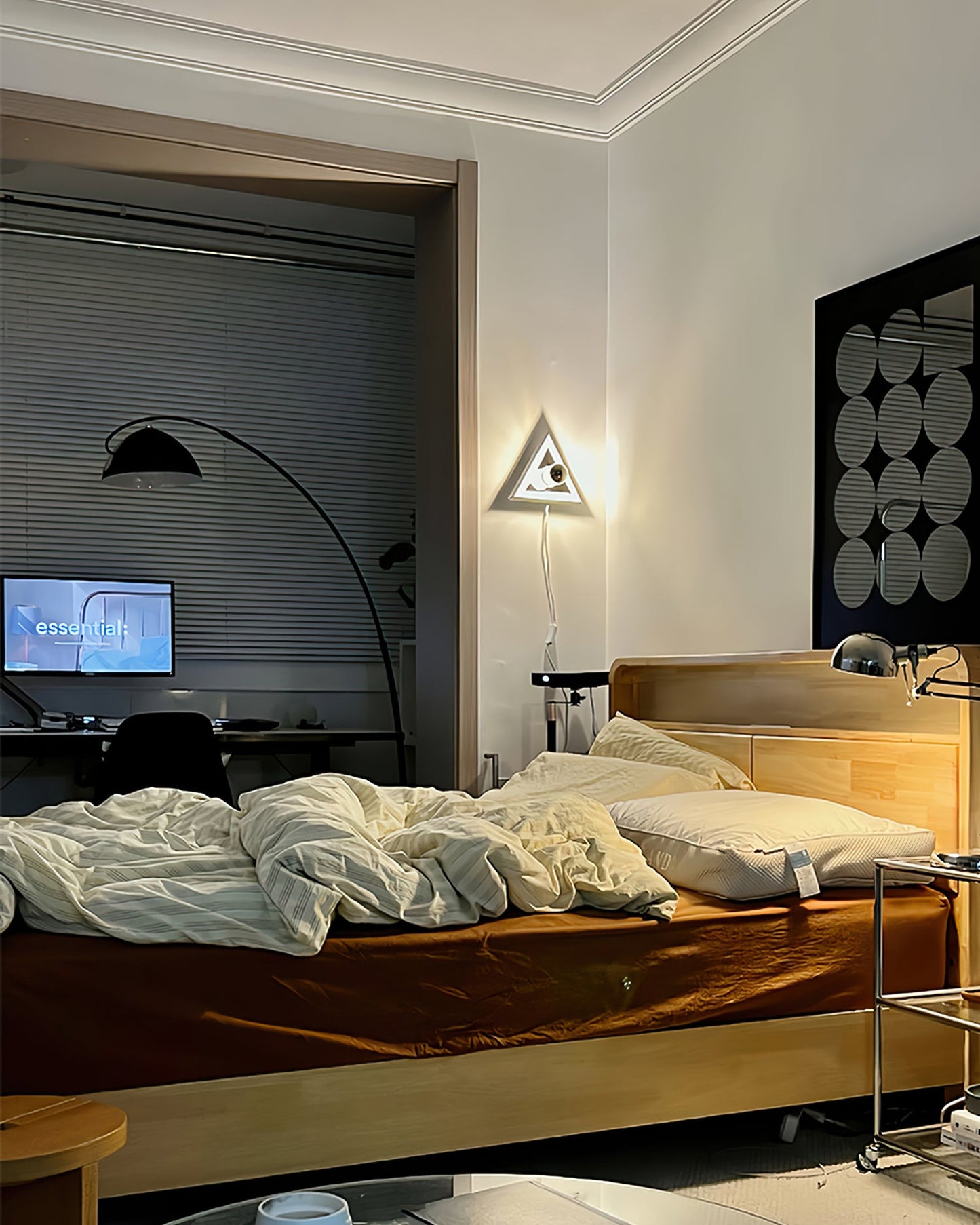 Prism Triangle Wall Lamp