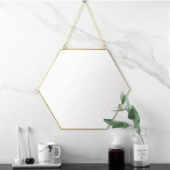 Fallon - Modern Nordic Basic Hanging Mirror - Nordic Side - bathroom-collection