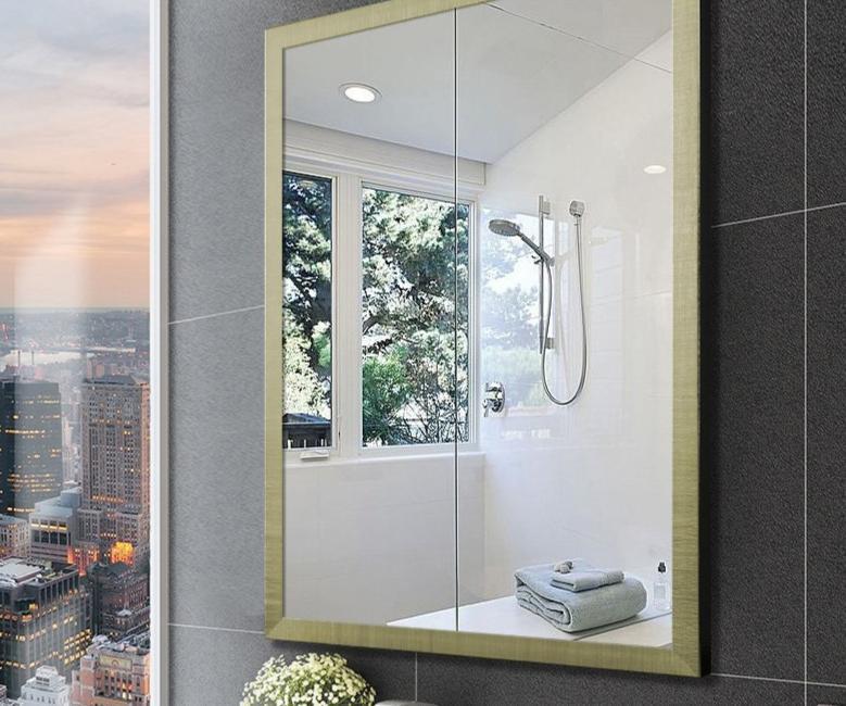 Vidalia - Rectangular Color Frame Mirror - Nordic Side - 07-09, bathroom-collection, feed-cl0-over-80-dollars