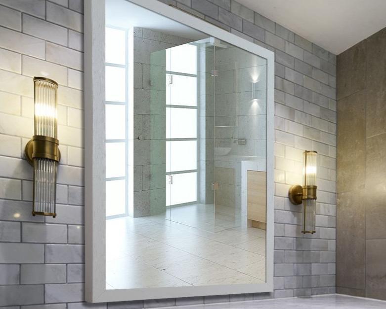 Vidalia - Rectangular Color Frame Mirror - Nordic Side - 07-09, bathroom-collection, feed-cl0-over-80-dollars