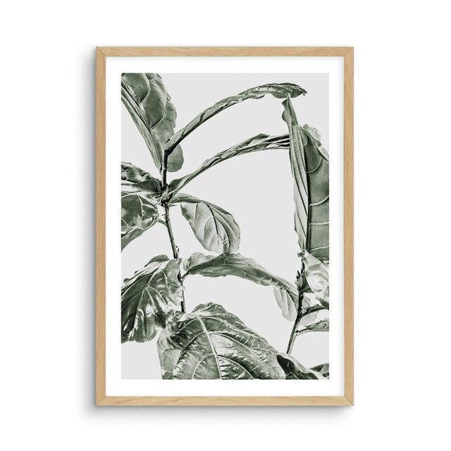 Watercolor Leaves - Nordic Side - 