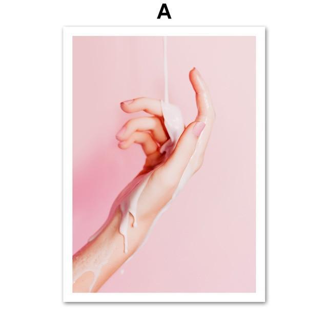 Pink Dream Wall Art - Nordic Side - 