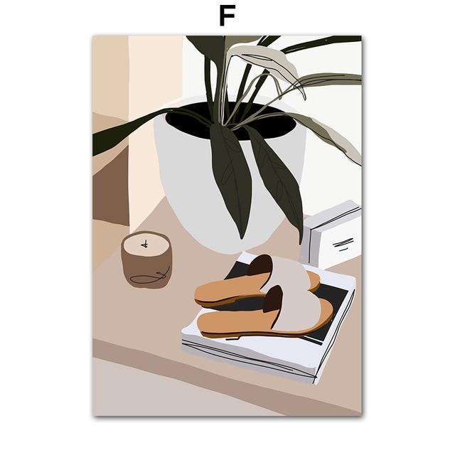 Abstract Minimal Still Life - Nordic Side - 