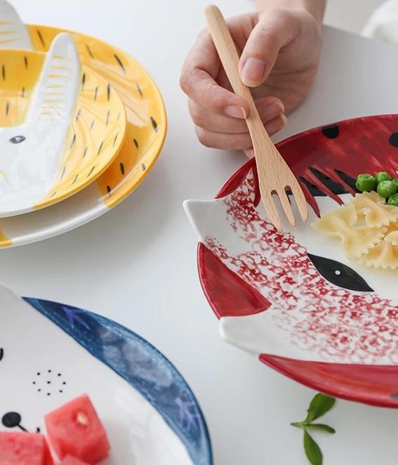 Animal Adorbs Plates - Nordic Side - 