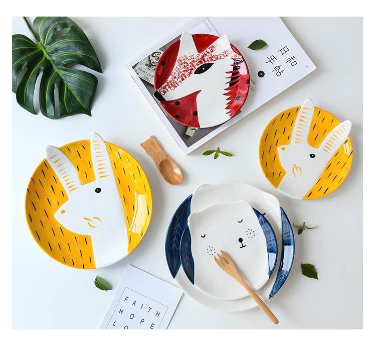 Animal Adorbs Plates - Nordic Side - 
