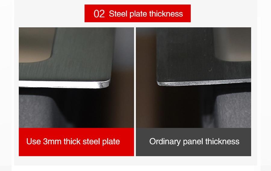 Huxon - Handmade Stainless Steel Lead-Free Large Kitchen Sink - Nordic Side - 03-18, modern-pieces